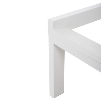 Aluminum Sunbed Thatcher Hm5983.01 White Frame & Textilene 196,5x64,5x92hcm.