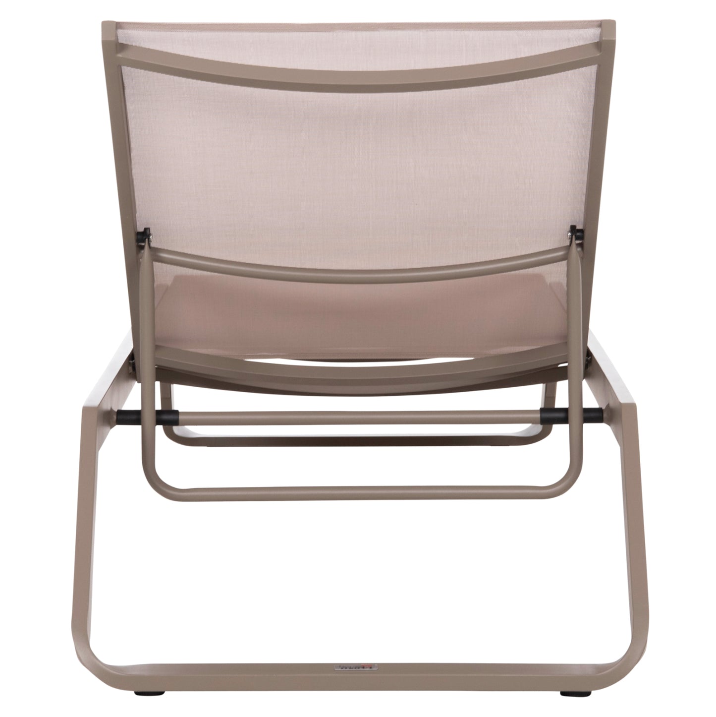 Sunlounger Marimar Hm6562.03 Aluminum Frame In Taupe & Textilene In Beige 220x67.5x31.5hcm