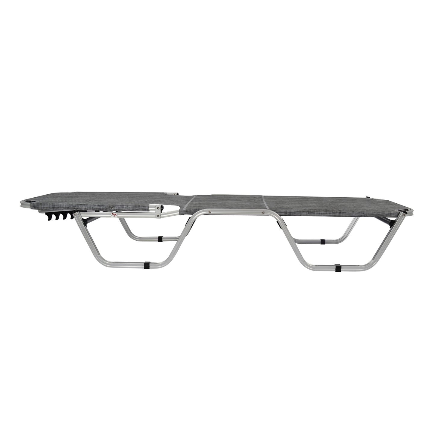 Professional Sunbed Aluminum Hm5071.10 Grey 60x195x30 Cm