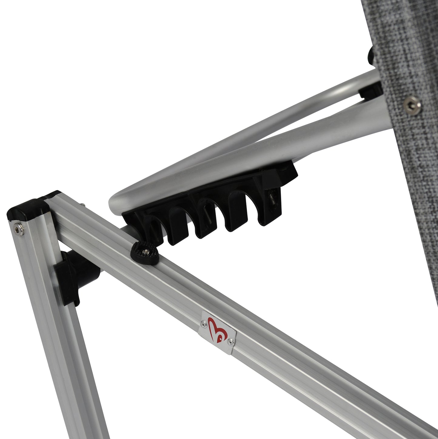 Professional Sunbed Aluminum Hm5071.10 Grey 60x195x30 Cm