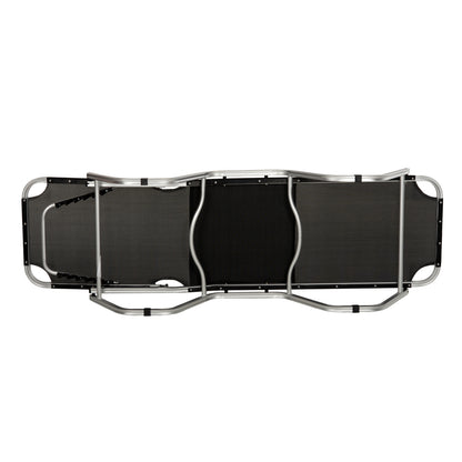 Professional Sunbed Aluminum Waldo Hm5071.90 Black 195x53-60x30  Cm