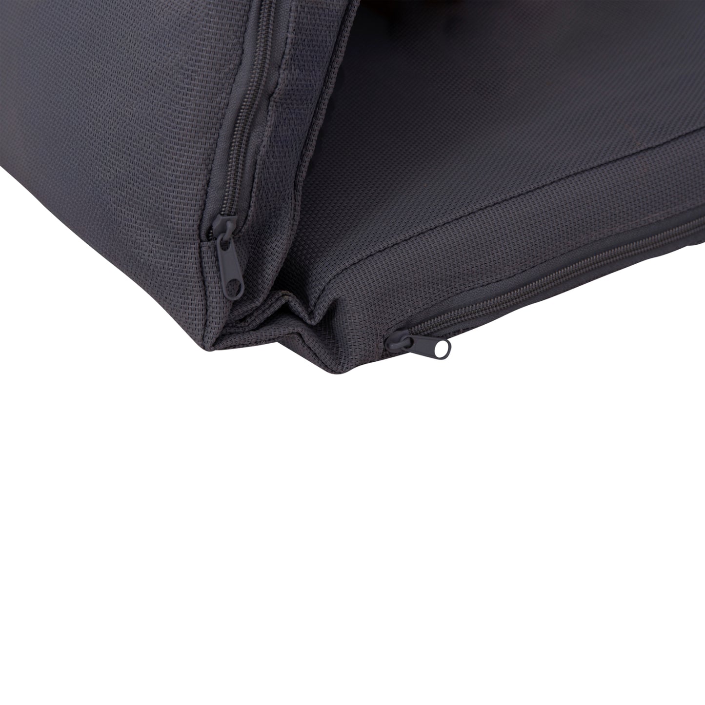 Beach Lounger With Cushion Korinos Hm10775.30t Pine Wood--textilene Cover Grey 79x204x77hcm.