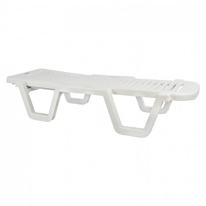 Sunbed Beach Plastic Reclining Relax 70x190x36cm