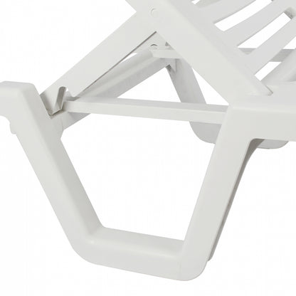Sunbed Beach Plastic Reclining Relax 70x190x36cm
