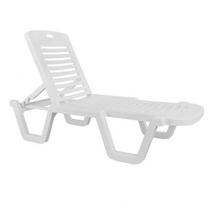 Sunbed Beach Plastic Reclining Relax 70x190x36cm