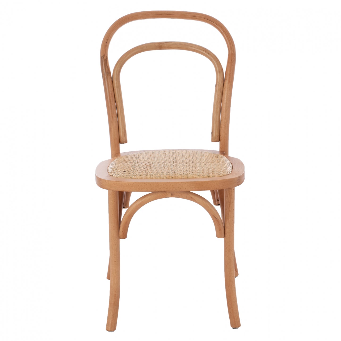 Vienna Wooden Chair From Beech Wood To Natural Hm8644.01 45x54x89 Cm.