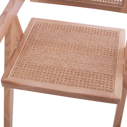 Wooden Chair Blaire With Arms Hm8916.01 52x50x80y Cm.