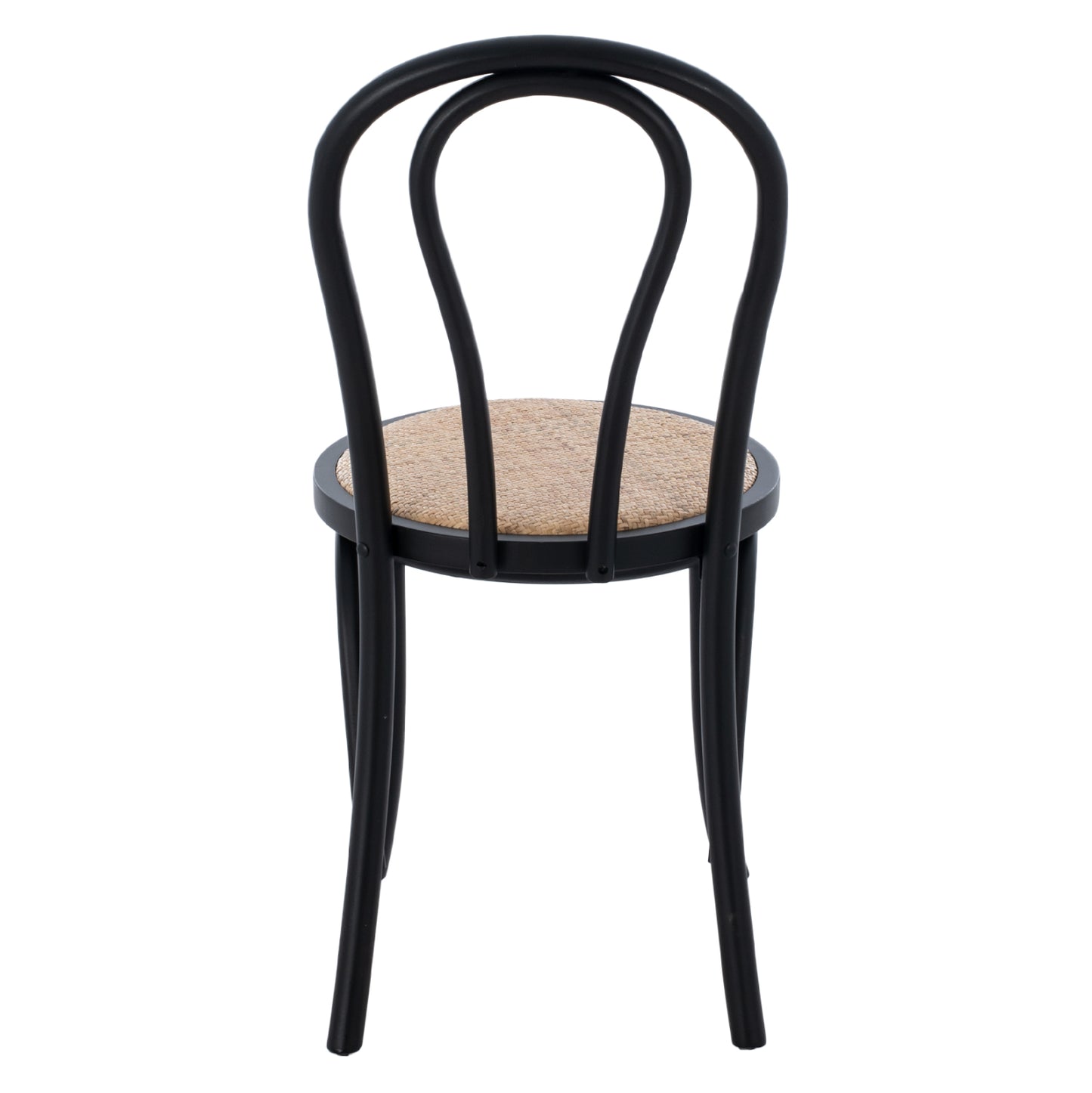 ΞΥΛΙΝΗ ΚΑΡΕΚΛΑ Montreal ΤΥΠΟΥ ΒΙΕΝΝΗΣ Hm8914.02 ΑΠΟ ΞΥΛΟ ΟΞΙΑΣ ΣΕ ΧΡΩΜΑ ΜΑΥΡΟ 40x40x87Υ εκ.