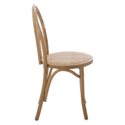 Vienna Wooden Chair Montreal Hm8914.05 Made Of Beech Wood In Dark Honey Color