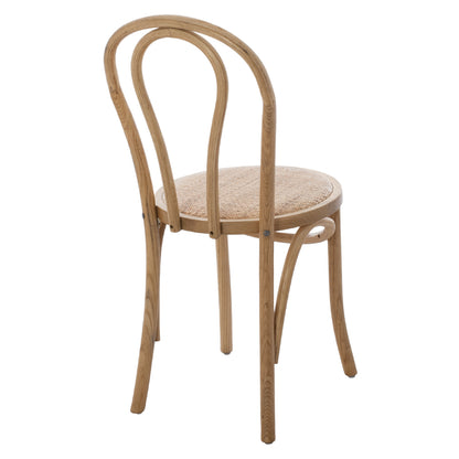 Vienna Wooden Chair Montreal Hm8914.05 Made Of Beech Wood In Dark Honey Color