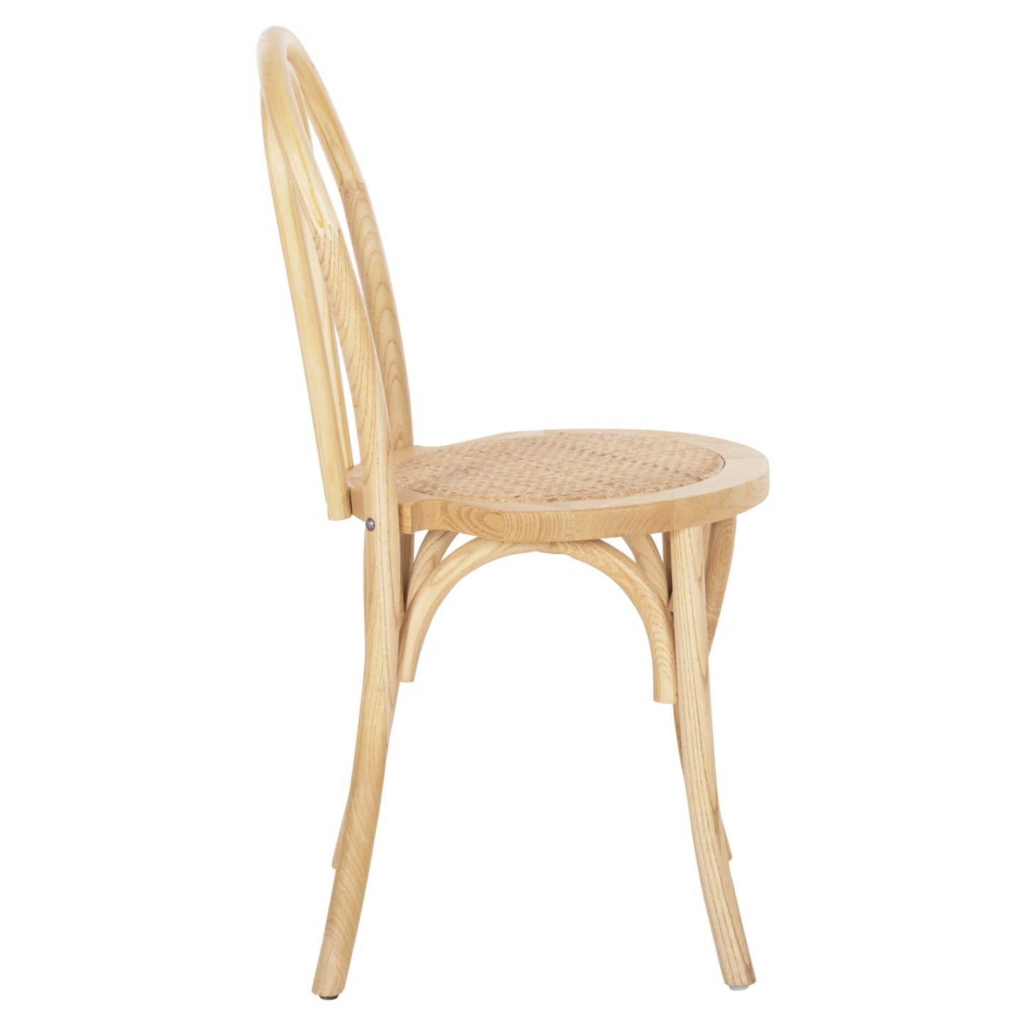 Chair Montreal Vienna-style Beech Wood Hm8914.25 In Dark Honey Color 42x47x90h Cm.