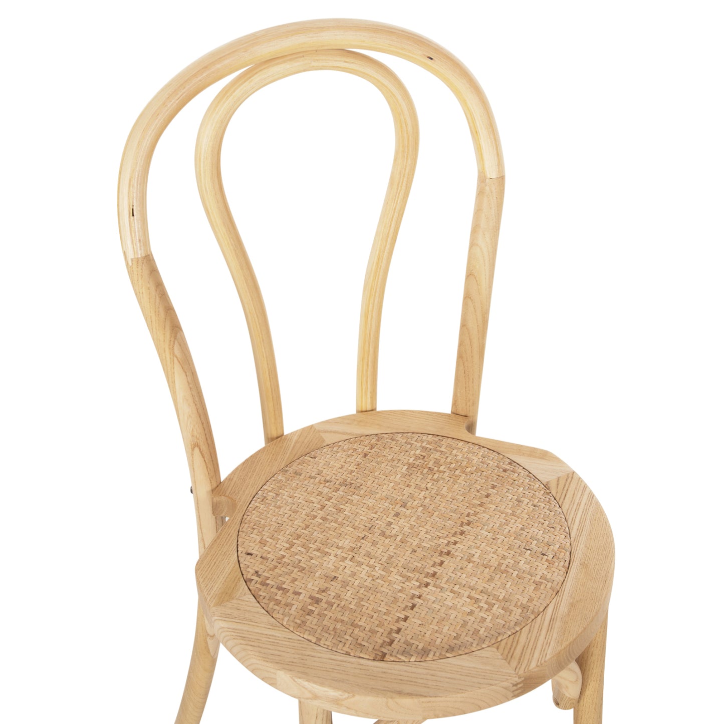 Chair Montreal Vienna-style Beech Wood Hm8914.25 In Dark Honey Color 42x47x90h Cm.