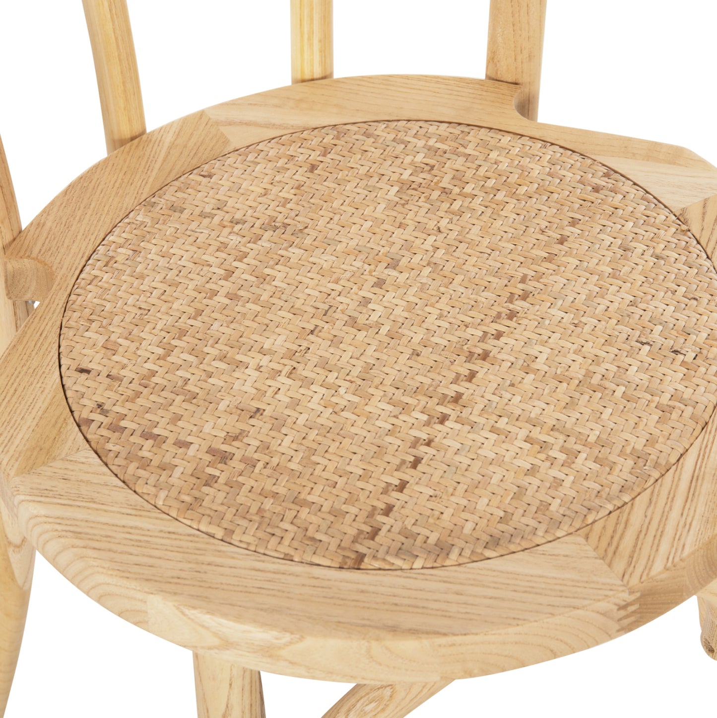 Chair Montreal Vienna-style Beech Wood Hm8914.25 In Dark Honey Color 42x47x90h Cm.