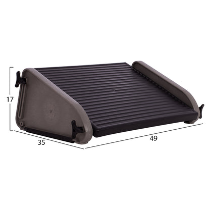Office Footrest Adjustable Plastic Hm1140