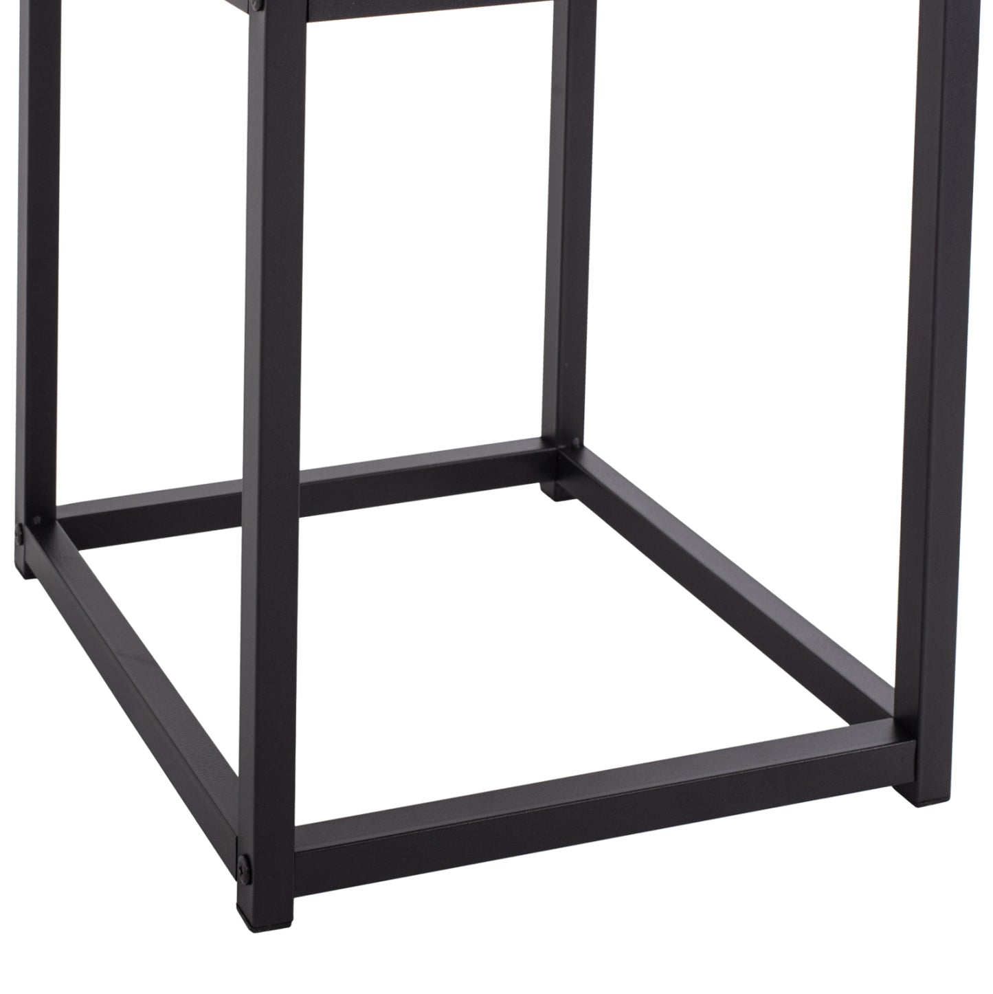 Side Tables Grelay Set 2pcs Mdf & Metal 45Χ45Χ50hcm.hm8762.13