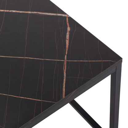 Side Tables Grelay Set 2pcs Mdf & Metal 45Χ45Χ50hcm.hm8762.13
