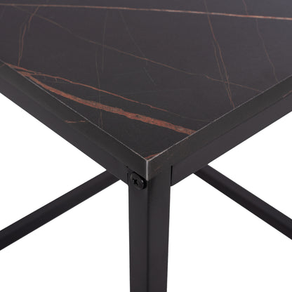 Side Tables Grelay Set 2pcs Mdf & Metal 45Χ45Χ50hcm.hm8762.13